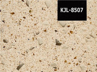 ベージュカラークリスタルクォーツストーンスラブ